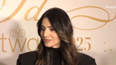 Η Ηλιάνα Παπαγεωργίου στην κάμερα του Happy Day