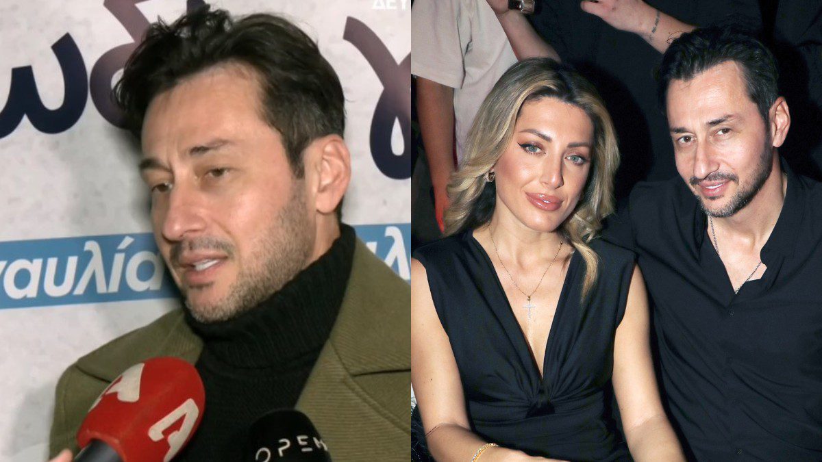 Ο Πάνος Καλίδης και η Ελεάνα Μάρκογλου