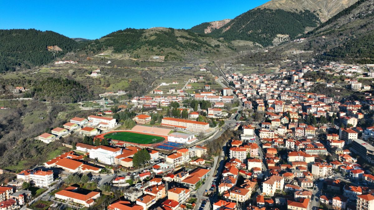 To Καρπενήσι στην Ευρυτανία