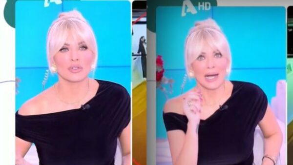 Η Κατερίνα Καινούργιου στο πλατό του Super Κατερίνα