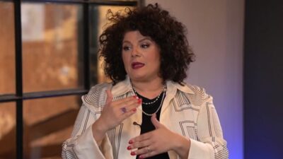 Η Κατερίνα Σαβράνη στο Μαμά-δες