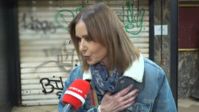 Η Κάτια Δανδουλάκη στην κάμερα του Buongiorno