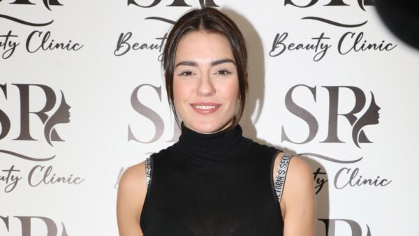 Η Κάτια Ταραμπάνκο σε κοινωνική εκδήλωση.