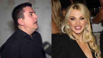 Ο Πάνος Κατσαρίδης και η Κωνσταντίνα Σπυροπούλου