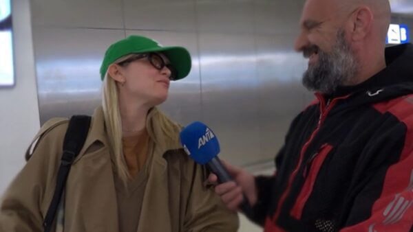 Η Κλέλια Ανδριολάτου στην κάμερα του Πρωινού