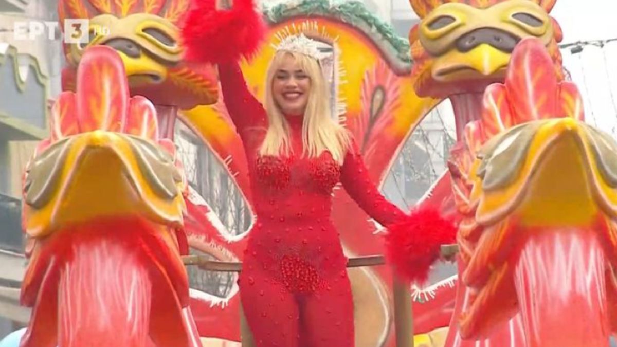 Η Κόνι Μεταξά ως Βασίλισσα του Ξανθιώτικου Καρναβαλιού