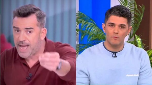 Ο Στέφανος Κωνσταντινίδης και ο Δημήτρης Πανόπουλος