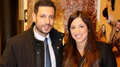 Ο Κωνσταντίνος Κυρανάκης και η Ελένη Αθερινού