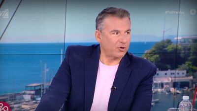 Ο Γιώργος Λιάγκας μιλάει στον αέρα του αντ1
