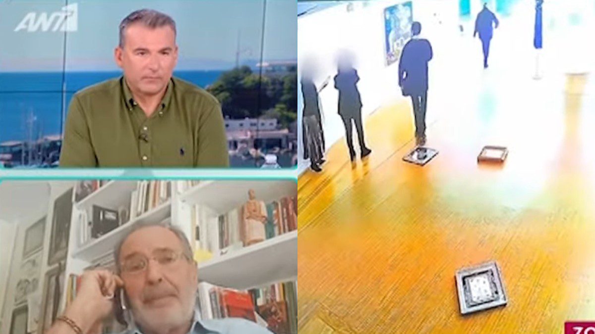 Ο Λιάγκας μιλάει με καθηγητή στο Πρωινό