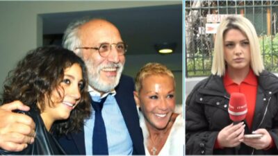 Ο Αλέξανδρος Λυκουρέζος με την Αίθρα και την Ζωή Λάσκαρη