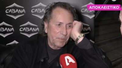 Ο Μάκης Χριστοδουλόπουλος στην κάμερα ου alpha