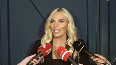 Η Ιωάννα Μαλέσκου σε βραδινή έξοδο