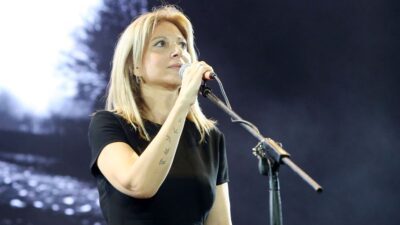 Η Μαρία Καρυστιανού στο Καλλιμάρμαρο