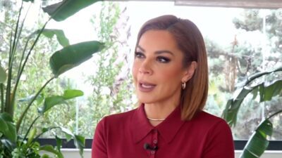 Η Μαριάντα Πιερίδη μιλώντας στο Happy Day