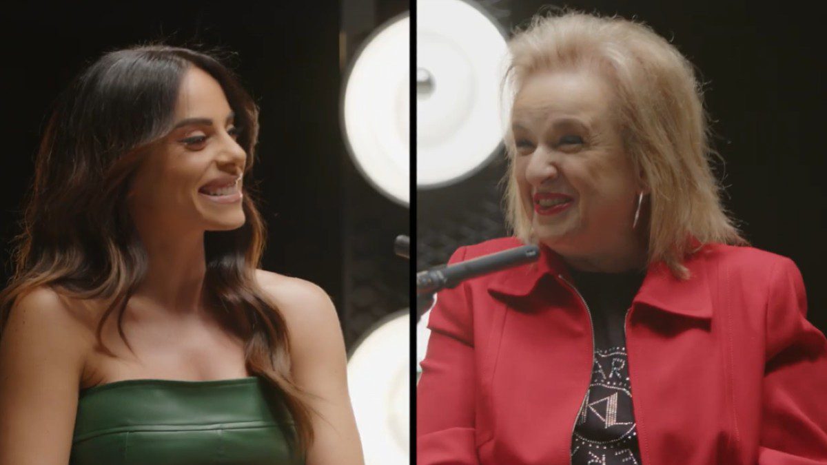 Η Ματίνα Παγώνη και η Μαρία Αντωνά