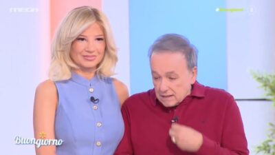 Ο Ανδρέας Μικρούτσικος και η Φαίη Σκορδά στο Buongiorno