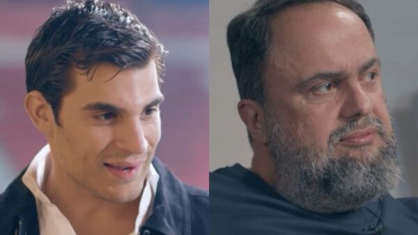 Ο Μιλτιάδης Μαρινάκης και ο Βαγγέλης Μαρινάκης