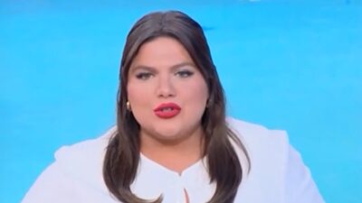 Η Δανάη Μπάρκα στο πλατό του Πάμε Δανάη