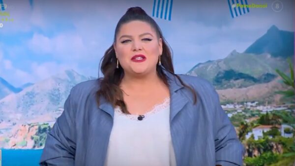 Η Δανάη Μπάρκα στο Mega