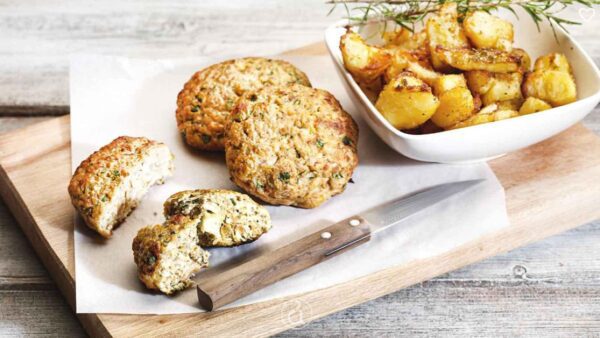 Μπιφτέκια κοτόπουλο