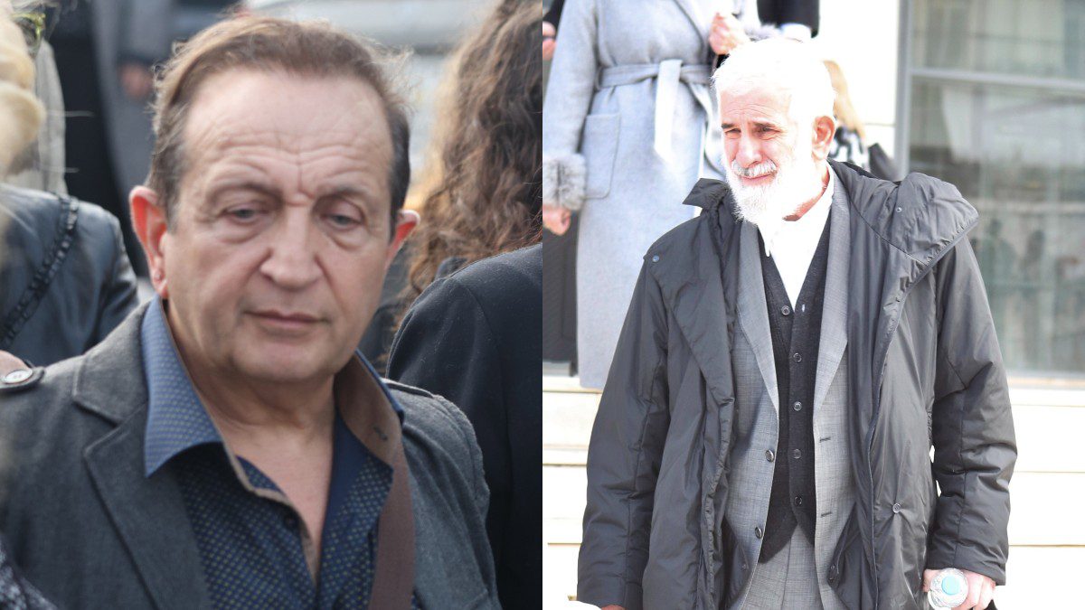 Ο Σπύρος Μπιμπίλας και ο Πέτρος Φιλιππίδης