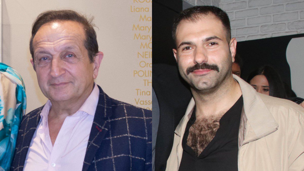 Ο Σπύρος Μπιμπίλας και ο Γιώργος Καρκάς