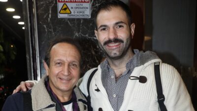 Ο Σπύρος Μπιμπίλας και ο Γιώργος Καρκάς