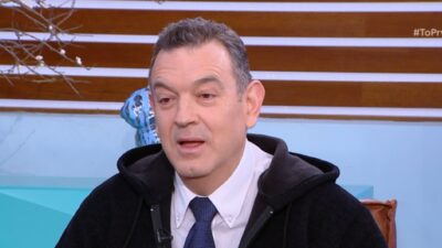 Ο Νίκος Παπαδόπουλος στο Πρωινό