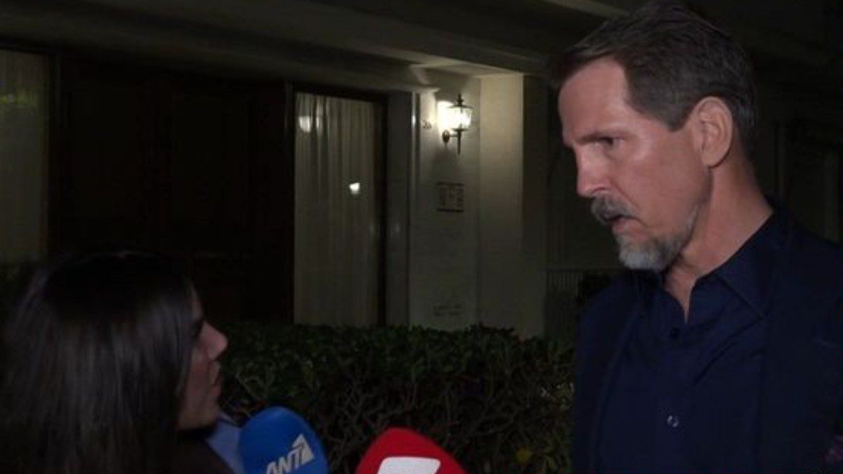 Ο Παύλος Ντε Γκρες σε δηλώσεις του στο Πρωινό