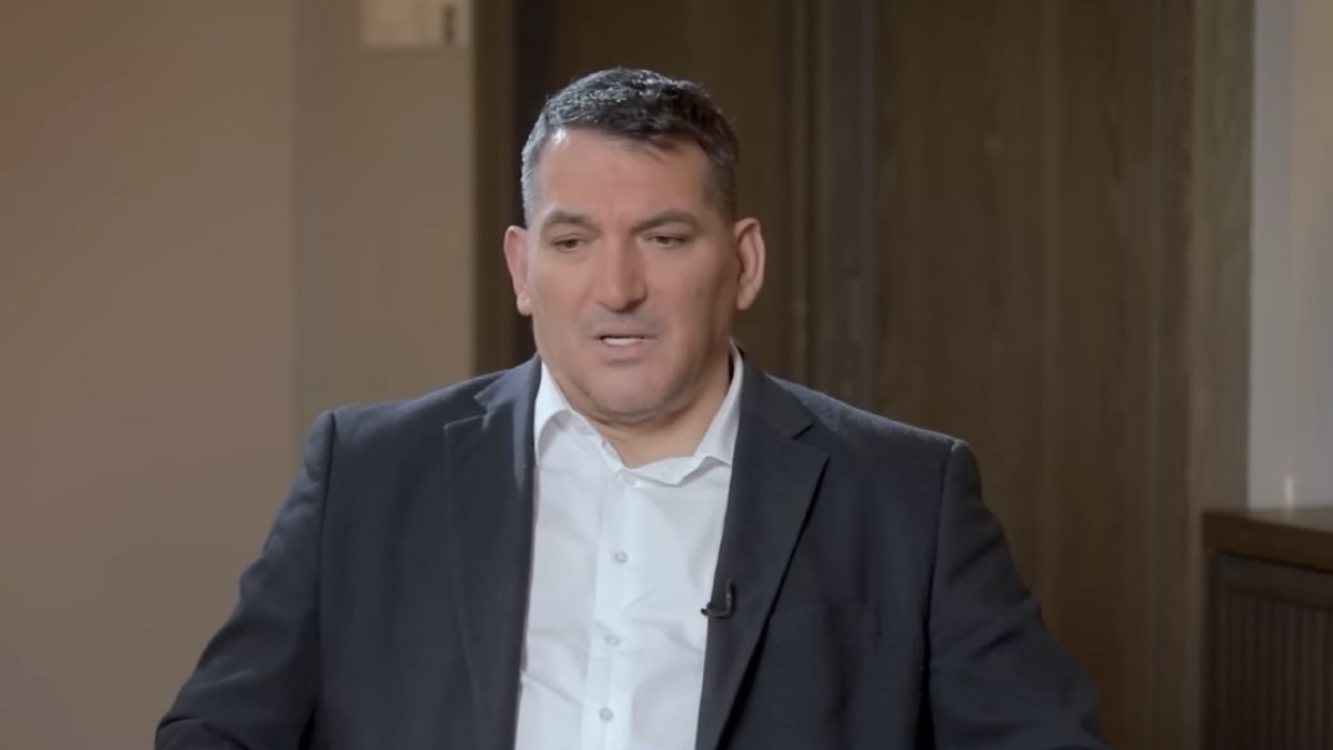 Ο Πύρρος Δήμας δίνει συνέντευξη στο Τάσο Τρύφωνος