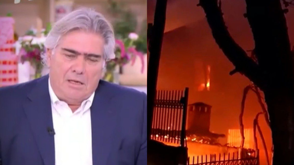 Ο Νίκος Γιαννόπουλος μιλάει για την πυρκαγιά στο Μάτι στο super κατερίνα