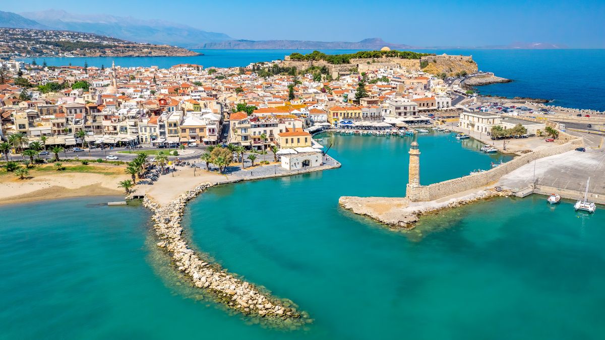 Πανοραμική θέα στο Ρέθυμνο