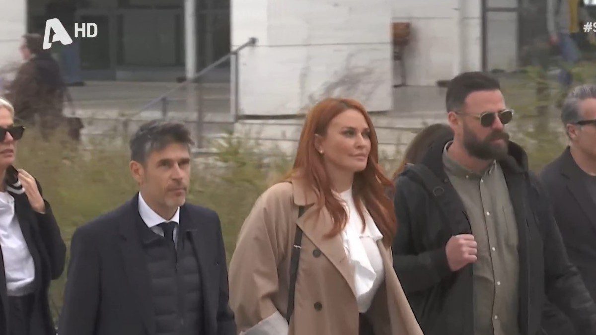 Η Σίσσυ Χρηστίδου στο δικαστήριο