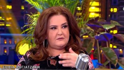 Η Σοφία Βογιατζάκη στο The 2night show