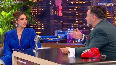 Η Ευαγγελία Συριοπούλου στο The 2night Show
