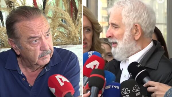 Ο Τάσος Κωστής και ο Πέτρος Φιλιππίδης