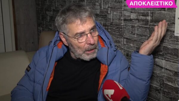 Ο Θοδωρής Αθερίδης στην κάμερα του Super Κατερίνα
