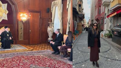 Ο Θέμης Σοφός και η Σταματίνα Τσιμτσιλή στην Κωνσταντινούπολη