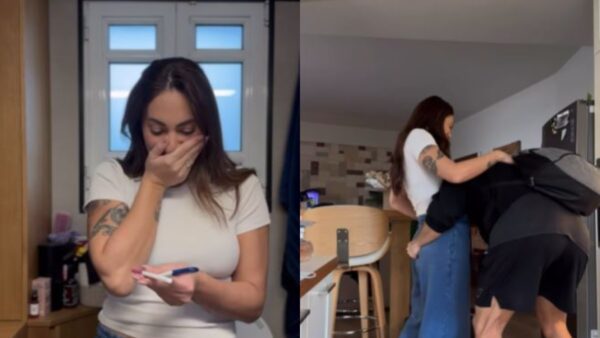 Η στιγμή που η Ευρυδίκη Βαλαβάνη μαθαίνει πως είναι έγκυος