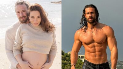 Η Βαλαβάνη με τον σύντροφό της (αριστερά) και ο Κωνσταντίνος Βασάλος δεξιά