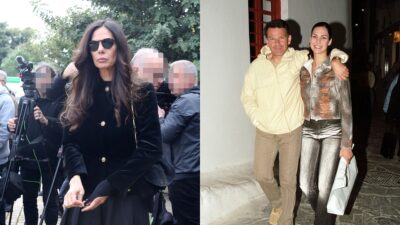 Η Εύη Βατίδου στην κηδεία του Κούγια και στην αγκαλιά του στην αρχή της σχέσης τους