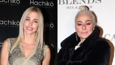 Η Βάλια Χατζηθεοδώρου και η Άρια Καλύβα σε κολάζ