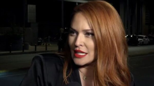 Η Σίσσυ Χρηστίδου σε τηλεοπτικές δηλώσεις