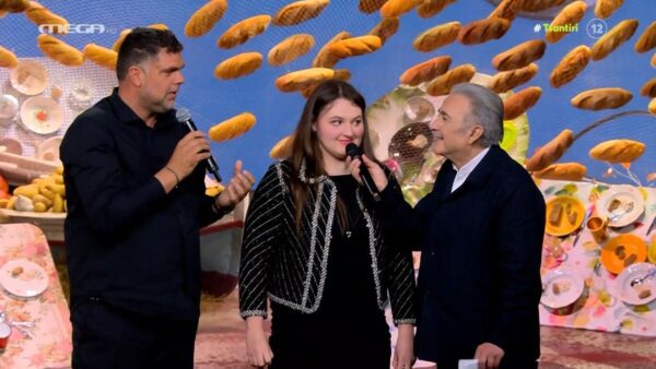 Ο Δημήτρης Παπανικολάου με την κόρη του στο Αλ Τσαντίρι Νιουζ