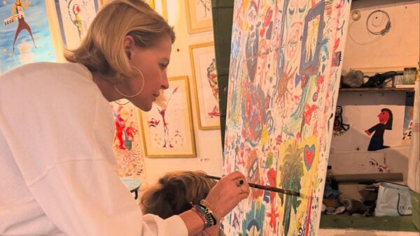 Τζένη Μπαλατσινού γιος