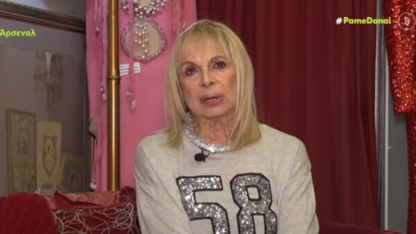 Η Άννα Φόνσου στην κάμερα του mega
