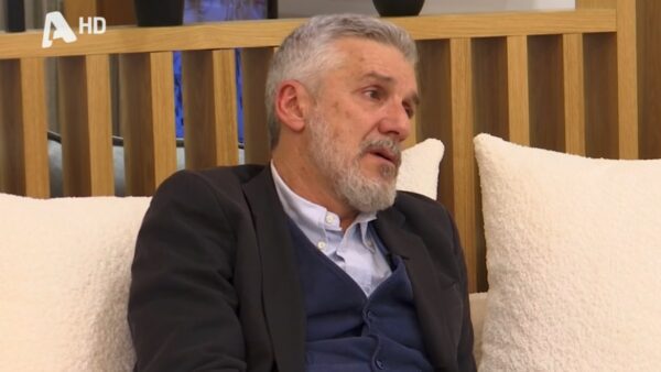 Ο Άρης Λεμπεσόπουλος δίνει συνέντευξη στον alpha