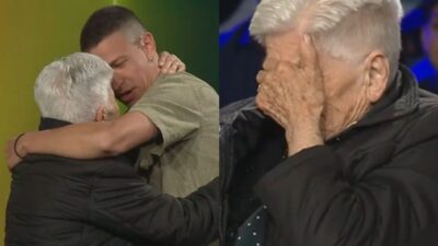 Ο Νίκος Ζαφειράκης με την γιαγιά του στο Big Brother