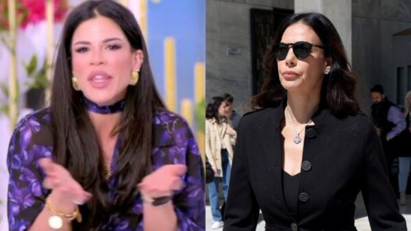 Η Δάφνη Καραβοκύρη και η Εύη Βατίδου